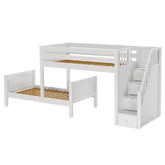Maxtrix Parallel Bed w Staircase - Kids Haven